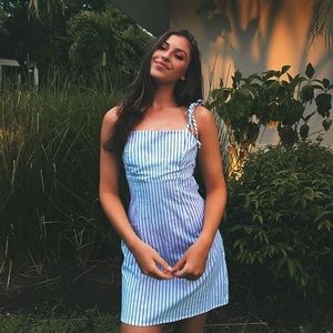 Lottie Moss Striped Dress